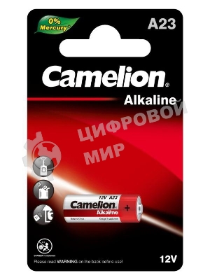 Батарейка Camelion LR23A BL-1 Mercury Free 12В