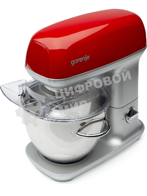 Кухонная машина Gorenje MMC1000RLR планетар.вращ. 1000Вт красный