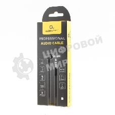 Кабель Cablexpert аудио 90˚ CCAB-01-35MML-1MW, 3.5 Jack (M)/3.5 Jack (M), белый, 1м, блистер