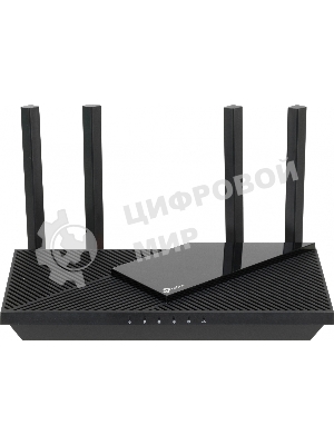 Роутер беспроводной TP-Link Archer AX55 AX3000 10/100/1000BASE-TX черный