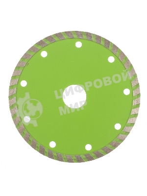 Диск алмазный Сибртех отрезной Turbo, 125 х 22,2 мм