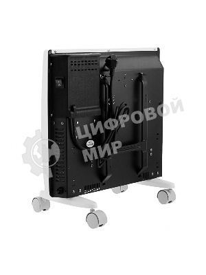 Конвектор электрический гибридный Denzel HybridX-1000 белый, 1000 Вт, 20 м2, термостат, дисплей