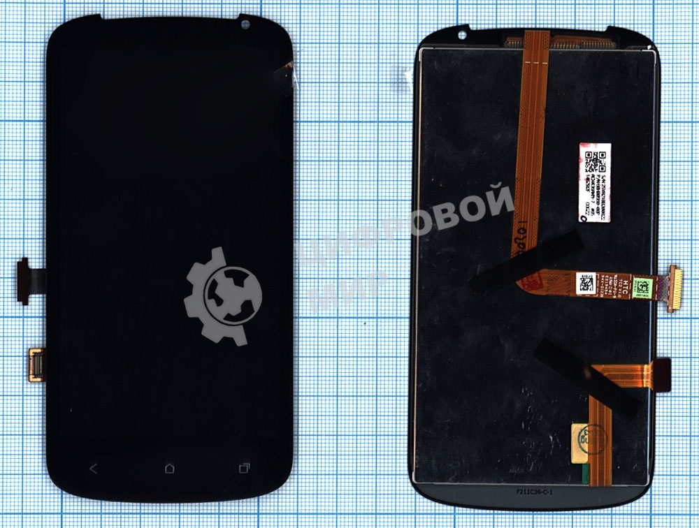 Дисплей для HTC One VX черный