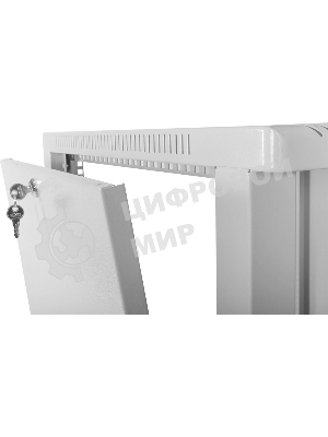 Шкаф ЦМО телекоммуникационный настенный сварной 15U (600 500) съемные стенки, дверь стекло