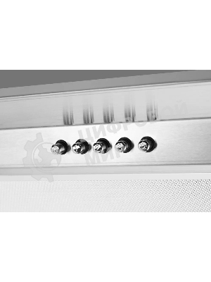 Встраиваемая вытяжка Kuppersberg Inlinea 70 LX 25 х 70 х 28.5 см, 650 м3/ч, 42 дБ, отвод/циркуляция, кнопочное управление, 3 скорости, нержавеющая сталь