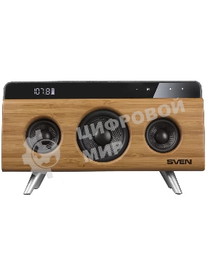 Портативная колонка SVEN АС HA-930,30Вт, дерево