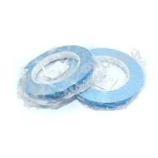 Термоскотч двусторонний 12 мм, 50 м 2 шт синий