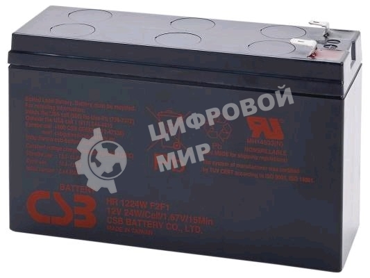 Батарея для ИБП CSB HR 1224W (12V, 5.5Ah)