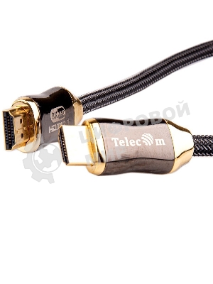 Кабель HDMI 19M/M,ver. 2.1, 8K@60 Hz 0.5m метал разъемы, нейлоновая оплетка Telecom TCG300-0.5M Кабель HDMI 19M/M,ver. 2.1, 8K@60 Hz 0.5m метал разъемы, нейлоновая оплетка Telecom