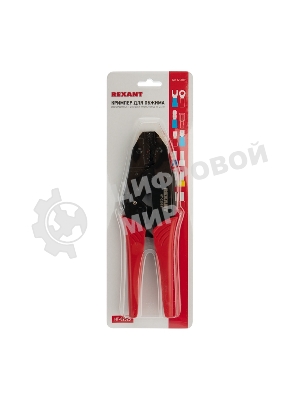 Кримпер комбинированный Rexant для обжима изолированных и штыревых наконечников 0.5 - 2.5 мм² (HT-02525)