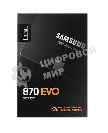 Накопитель SSD Samsung 1Tb 870 EVO Series MZ-77E1T0B/EU