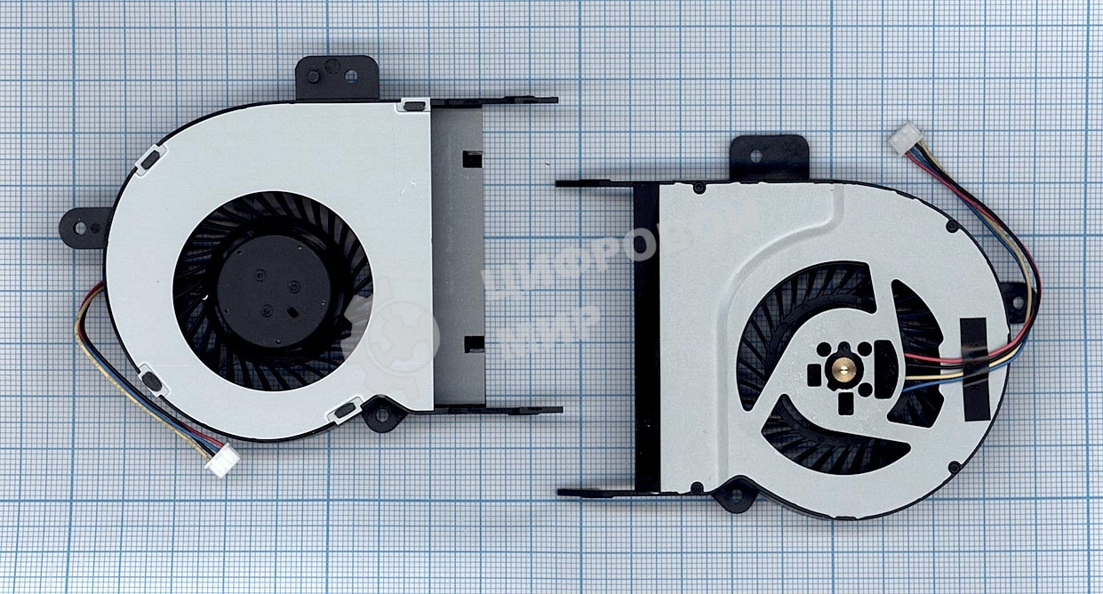 Вентилятор (кулер) для ноутбука Asus A45D A55A F55 K55 R500V X55A U57V 13мм VER-2