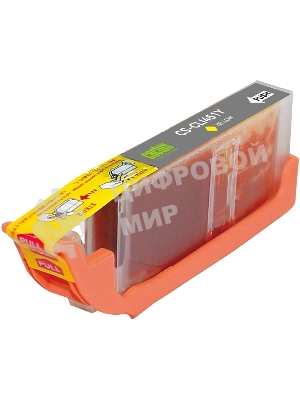 Картридж струйный Cactus CS-CLI451Y желтый (10.2 мл) для Canon MG 6340/5440/IP7240