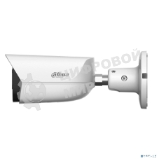 Уличная цилиндрическая IP-видеокамера DAHUA DH-IPC-HFW3449EP-AS-IL-0600B 4Мп, 1/2,9” CMOS, объектив 6.0мм, видеоаналитика,тревожные вх/вых: 1/1 , микрофон, ИК 50м, LED 50m, IP67, металл