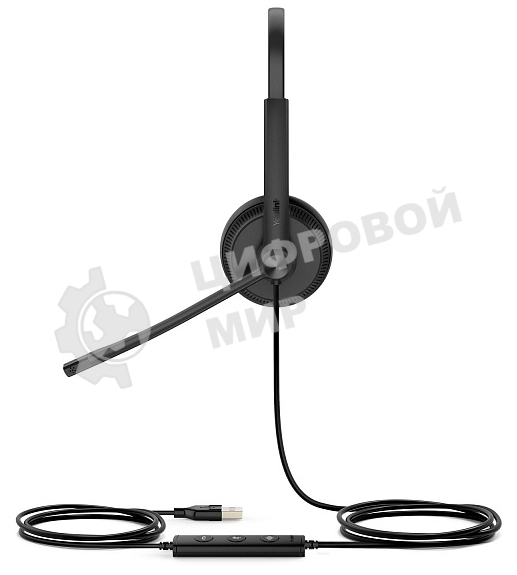 Гарнитура проводная Yealink UH34 Dual UC