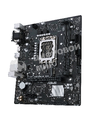 Материнская плата ASUS PRIME H610M-R D4-SI, LGA 1700, Intel H610, 2xDDR4, 4xSATA, 1xM.2 PCIe 3.0 x4, 1xPCIe 4.0 x16, 1xPCIe x1, 1xHDMI, 1xDVI, 1xVGA, 2xUSB-A 2.0, 2xUSB-A 3.2 Gen 1, 1x 1Gb LAN, 3x3.5 мм, 7.1, mATX