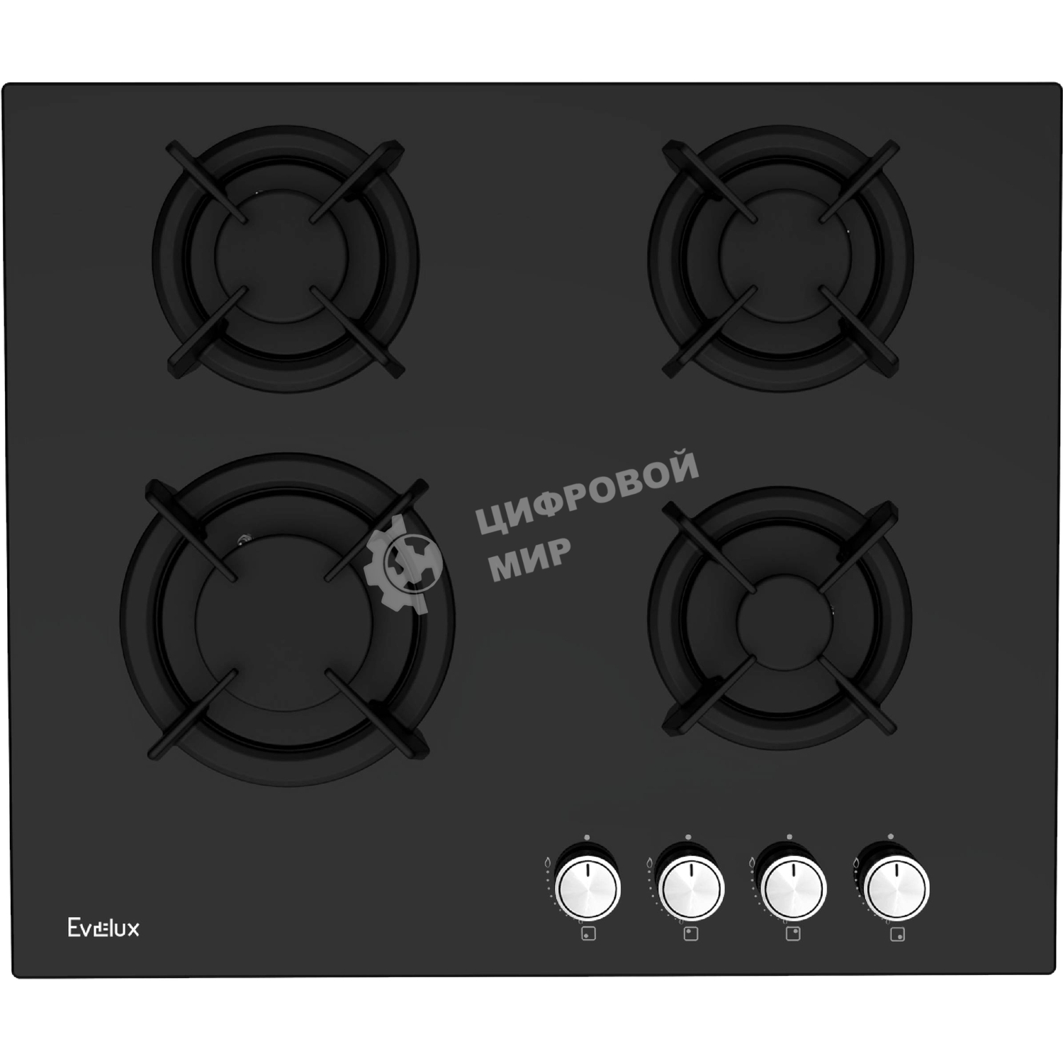 Газовая варочная панель EveluxHEG 605 BG
