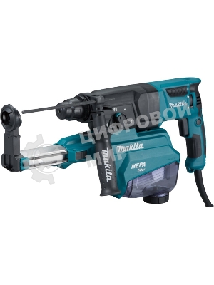 Перфоратор Makita HR2652 SDS+,800Вт,3реж,2.9Дж,0-4600у\м,3.0кг,чем,комплект д\сбора пыли с фильтро