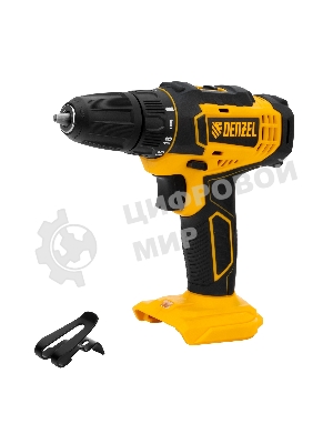 Дрель-шуруповерт Denzel CDL-18-0, 18 В, 0 Ач, 30 Нм, щеточный