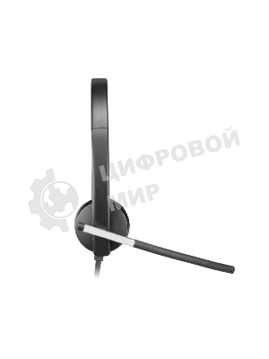 Гарнитура Logitech H650e чёрный, проводная, USB