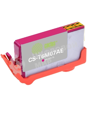 Картридж струйный Cactus CS-T6M07AE №903XL пурпурный (10 мл) для HP OJP 6950/6960/6970