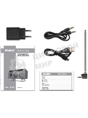 Портативная колонка SVEN АС HA-930,30Вт, дерево