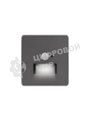 Подсветка настенная Kranz ROUND для ног с/у титан