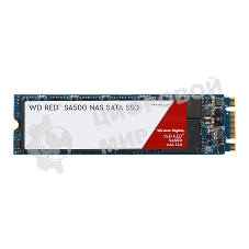 Накопитель SSD WD Red SA500 WDS100T1R0B, 1000Gb, SATA III, M.2 2280, R/W 560/530