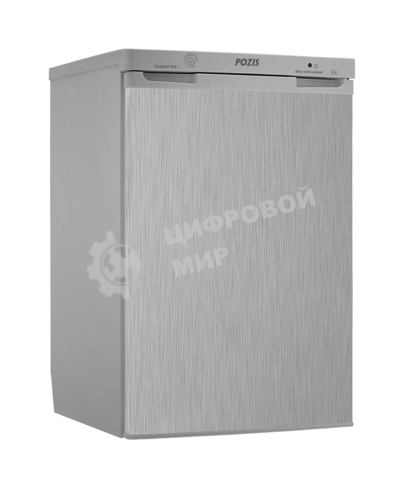 Холодильник Pozis RS-411 серебристый металлопласт однокамерный 84/14 л морозилка сверху