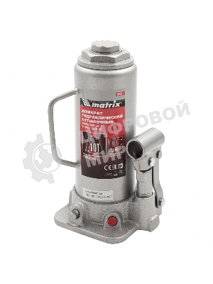 Домкрат Matrix гидравлический бутылочный 10 т h подъема 230–460мм master