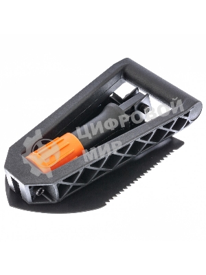 Лопата походная Stels 150х205х253-590 мм, пластик. рукоятка, складная в чехле