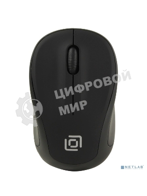 Мышь беспроводная Oklick 665MW черный, 1000 dpi, радиоканал, USB, кнопки - 3