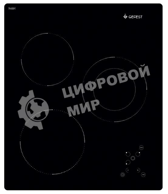 Электрическая варочная панель Gefest PVE 4100 15727000