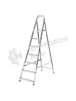 Стремянка Сибртех 7 ступеней, стальная, оцинкованная