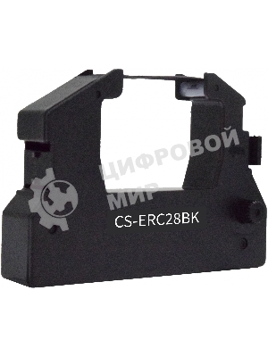 Картридж матричный Cactus CS-ERC28BK ERC28 черный (12.7 мм, 3.1 м) для Epson ERC28/M2000/FUJITSU-29745/AT3000/NORAND-815/4000/4815/4820/DP815/NP815