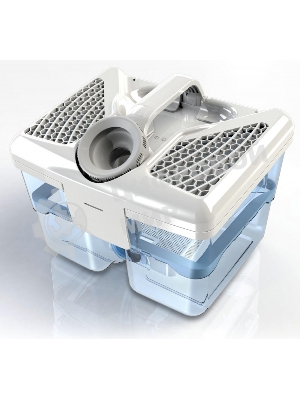 Моющий пылесос Thomas TWIN XT 788565, черный/синий, 325/1700 Вт, уборка влажная/сухая/сбор жидкости, пылесборник контейнер 2.6 л