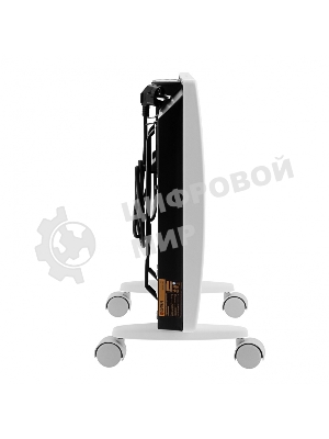 Конвектор электрический гибридный Denzel HybridX-1000 белый, 1000 Вт, 20 м2, термостат, дисплей