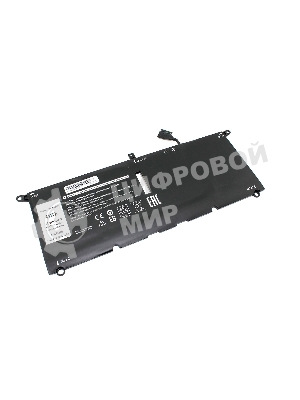Аккумуляторная батарея для ноутбука Dell XPS 13 9370 7.4V 5500mAh OEM