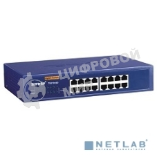 Коммутатор Tenda TEG1016D 16-Port 10/100/1000 Gigabit Switch