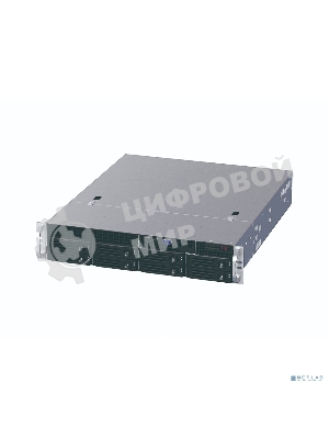 Серверный корпус 2U rackmount, 8+1 trays, 550W CRPS PSU(1+1)/21