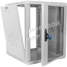 Шкаф ЦМО телекоммуникационный настенный сварной 15U (600 500) съемные стенки, дверь стекло