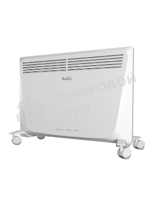 Конвектор электрический Ballu Enzo BEC/EZER-1000 белый, 1000 Вт, 15 м2, термостат, дисплей