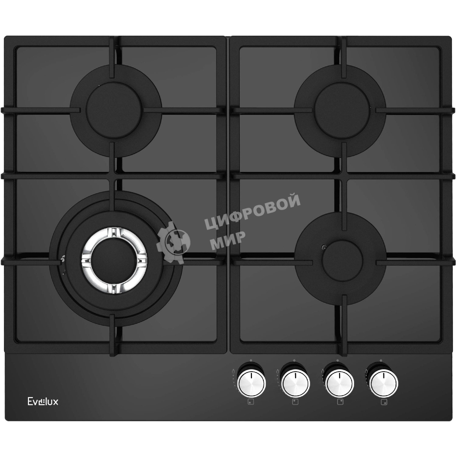 Газовая варочная панель EveluxHEG 655 BG