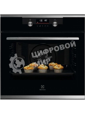 Духовой шкаф Электрический Electrolux KODDP77H черный/серебристый