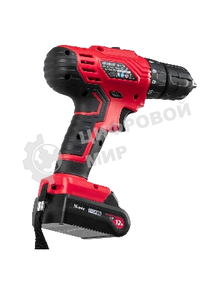 Дрель-шуруповерт MTX MCDL-12-02, 12 В, 2 Ач, 20 Нм, щеточный