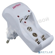 Зарядное устройство Perfeo PF_B4035 PF-VN-210 Ni-MH/CD, 220V, 2 слота, AA/AAA/9V, таймер