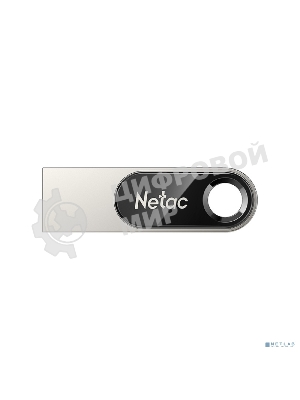 Флешка USB Netac U278 (NT03U278N-008G-20PN), 8Gb, USB 2.0, R/W 50/10, серебристый/черный