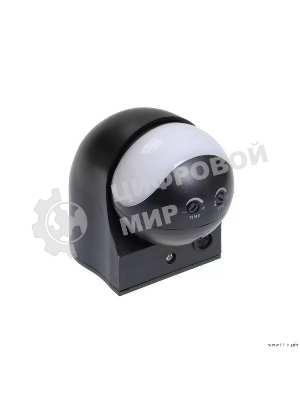 Датчик движения IEK LDD10-010-1100-002ДД 010 черный, макс. нагрузка 1100Вт, угол обзора 180град., дальность 10м, IP44