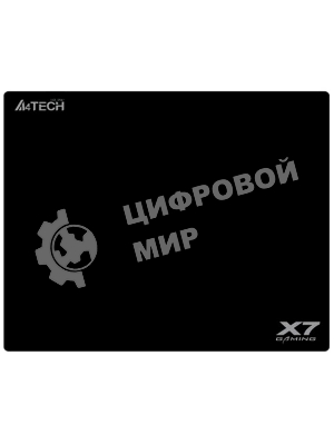 Коврик A4Tech A4-X7-200MP, черный, для игровой мыши размер- 250х200х3мм2,300
