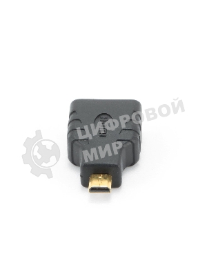 Переходник Gembird Переходник HDMI-microHDMI 19F/19M, золотые разъемы, пакет